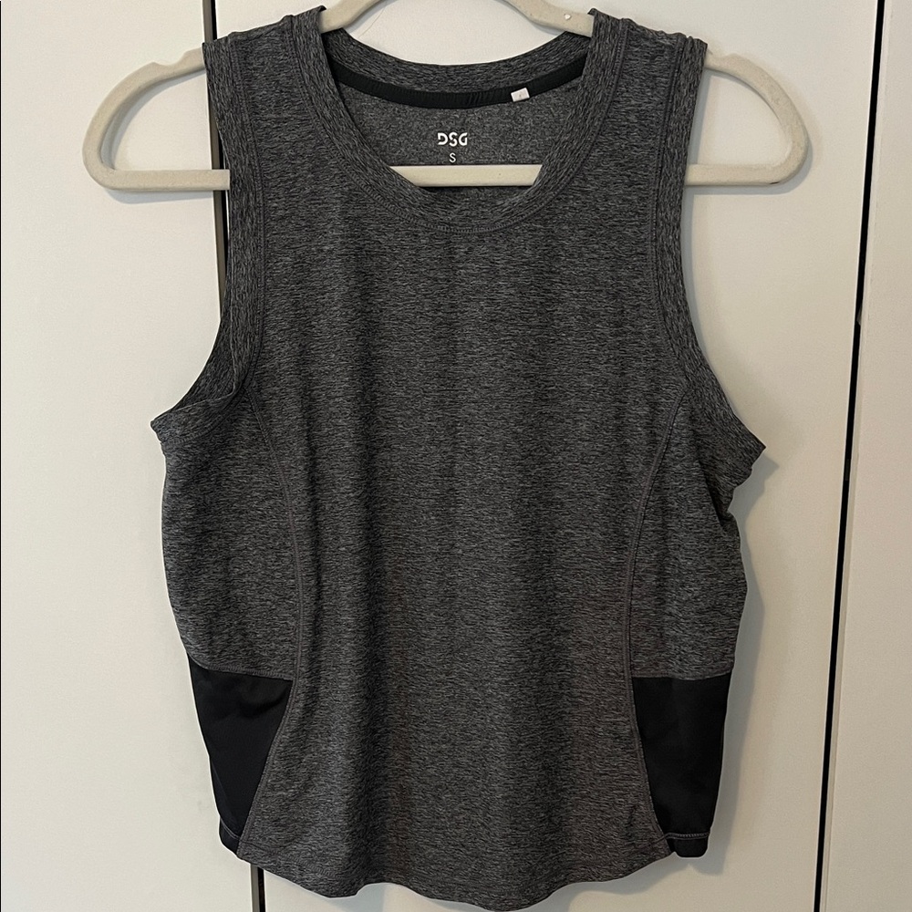 DSG Women's Charcoal and Black Muscle Tee